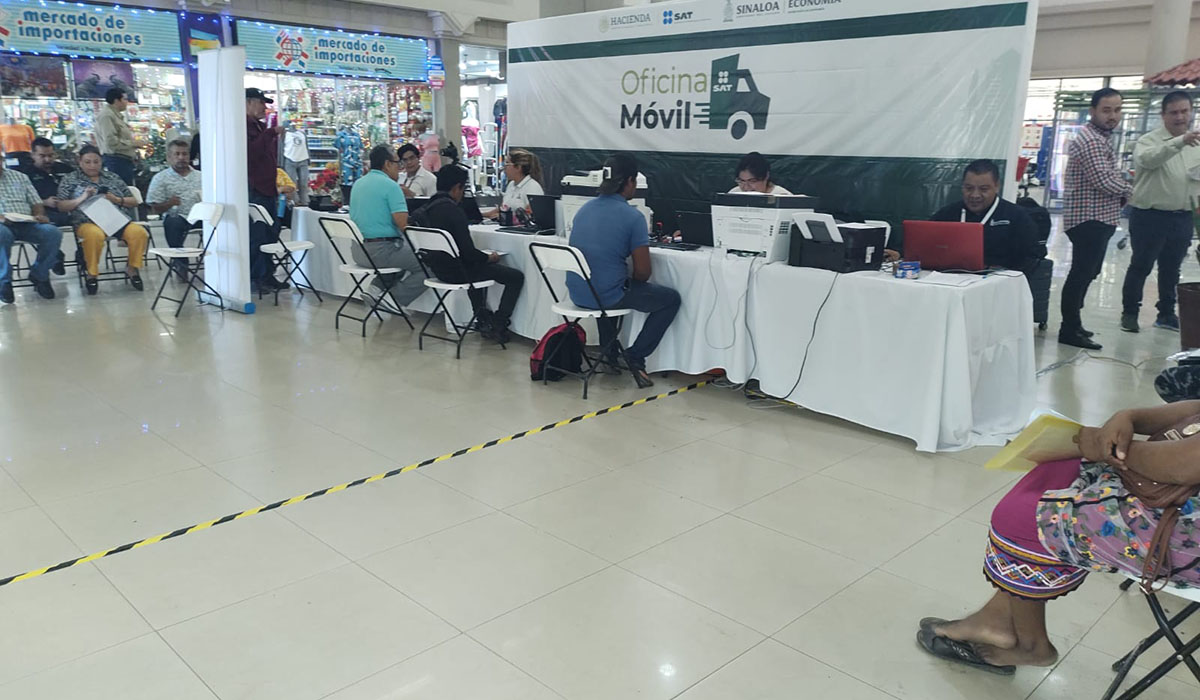 Unidad móvil del SAT espera atender 200 personas en Guasave