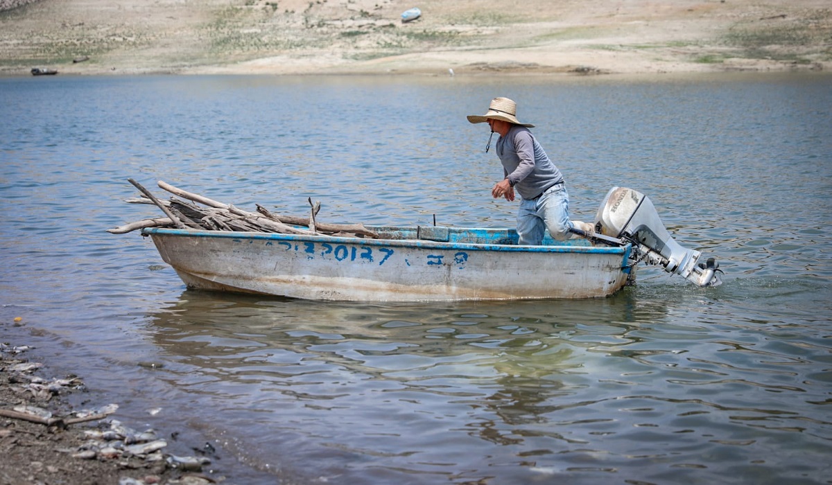 Vientos en la mar interrumpe labores de capturas de pesca en el norte de Sinaloa