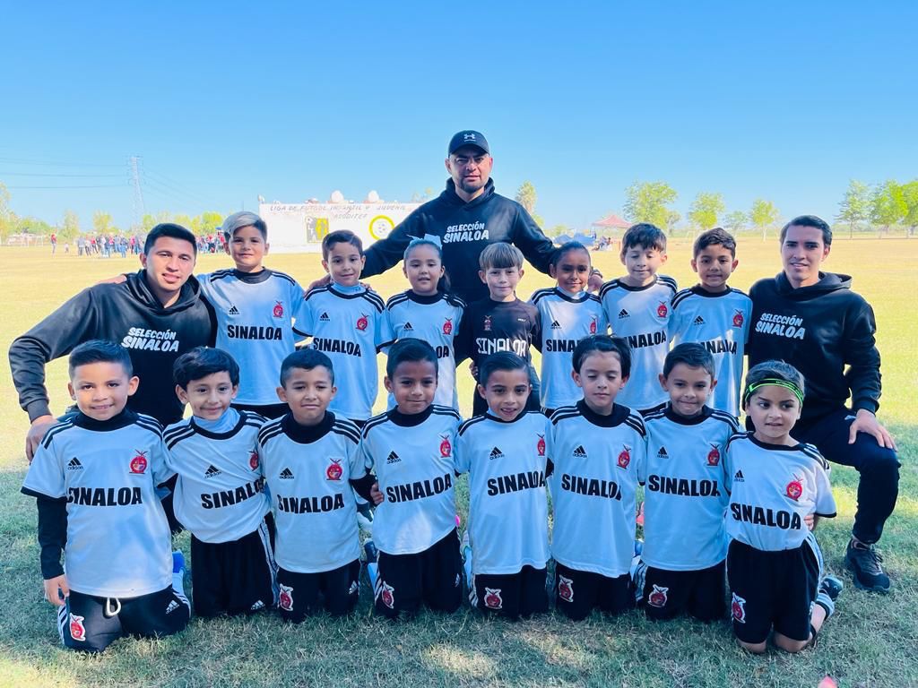 AFOESAC apoya a Selección Sinaloa sub-6 para Nacional de Futbol en Guanajuato