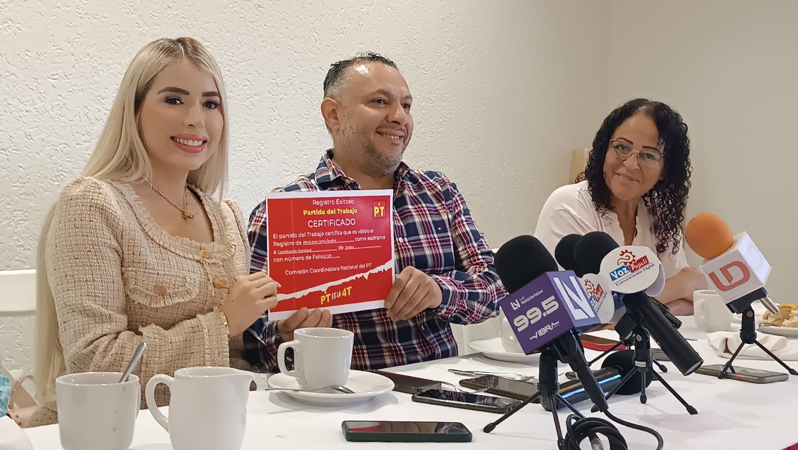 Abre el PT convocatoria para aspiraciones; Mary José Sarabia es la primera para la alcaldía de Mazatlán