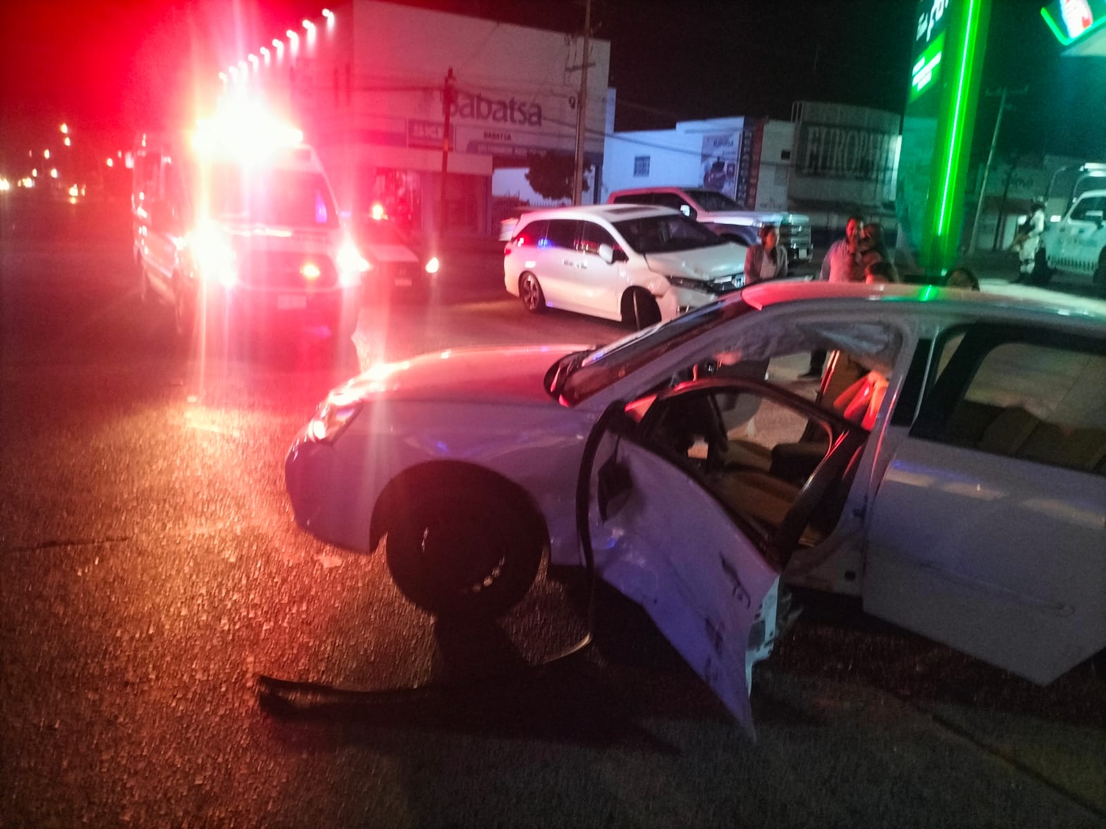 Accidente en el sector centro de Los Mochis deja un mujer con lesiones