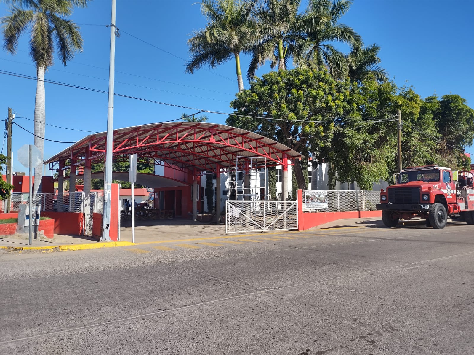 Bomberos se prepara para apertura de una nueva base en El Amole, Guasave