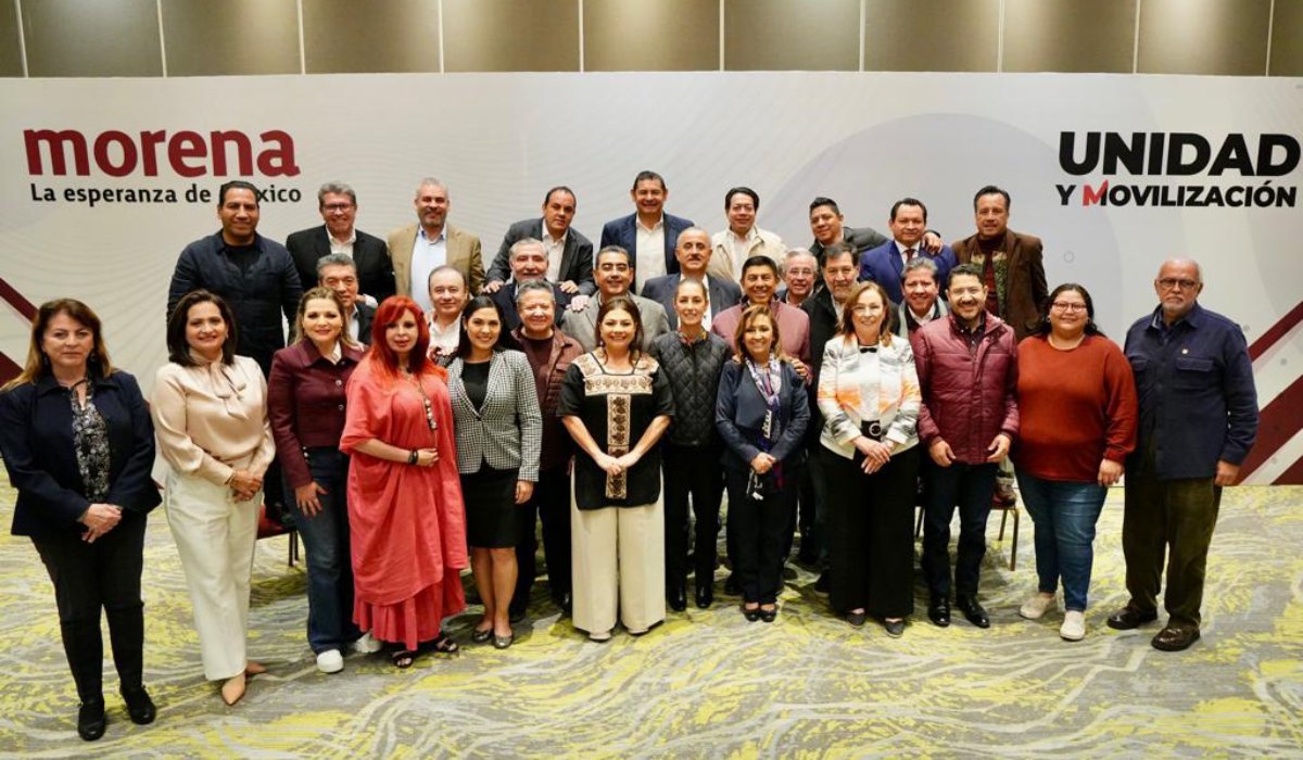 Claudia Sheinbaum sostuvo reunión con gobernadores en la CDMX; acudió Rocha Moya