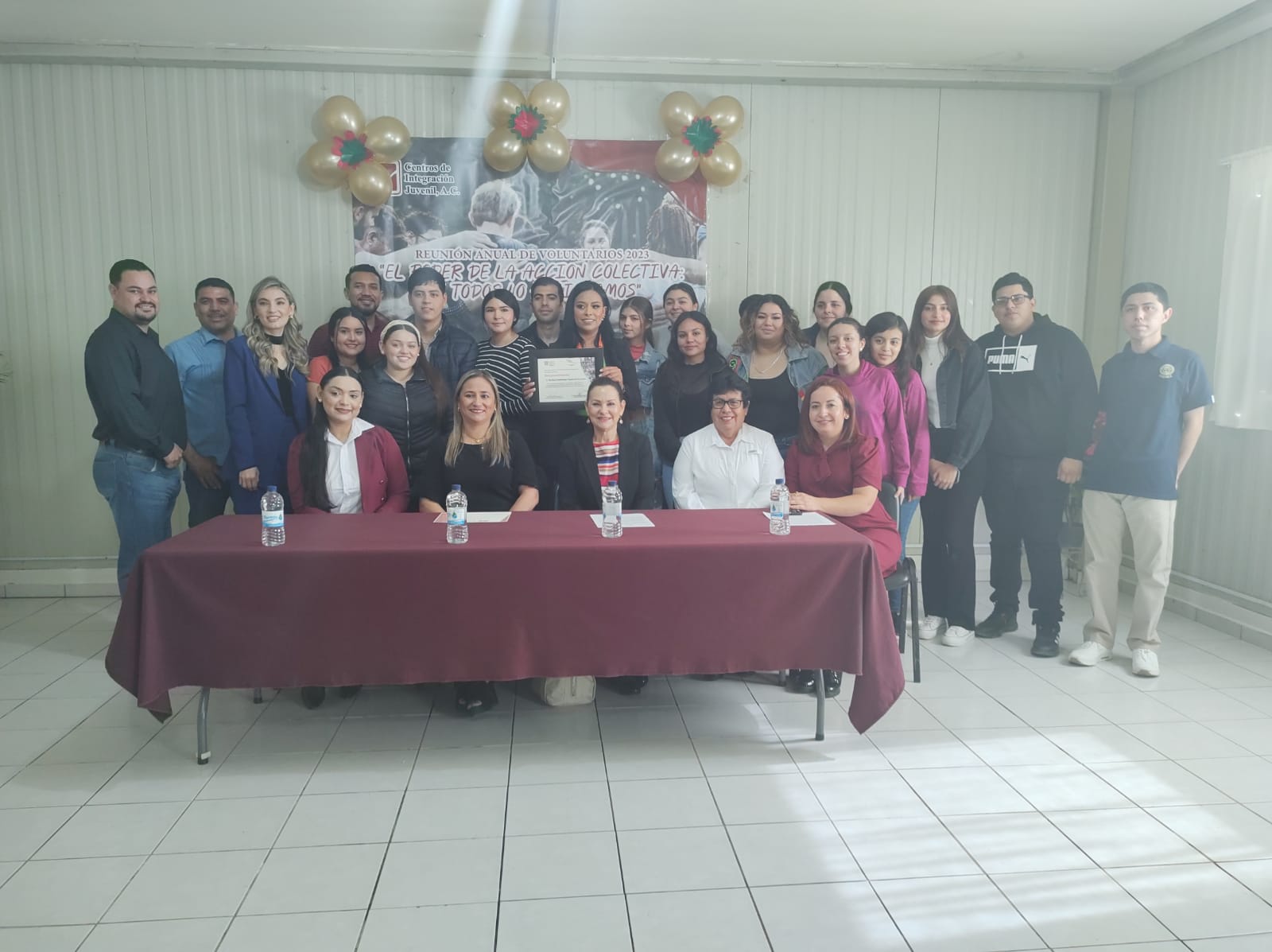 Centro de Integración Juvenil en Guasave, celebra el día del voluntariado