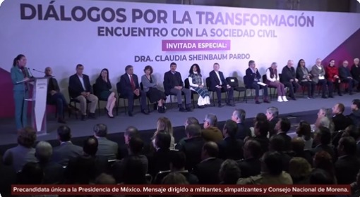 ‘Lo relacionado con ella lo veo bien’: AMLO sobre Sheinbaum por designación de Javier Corral