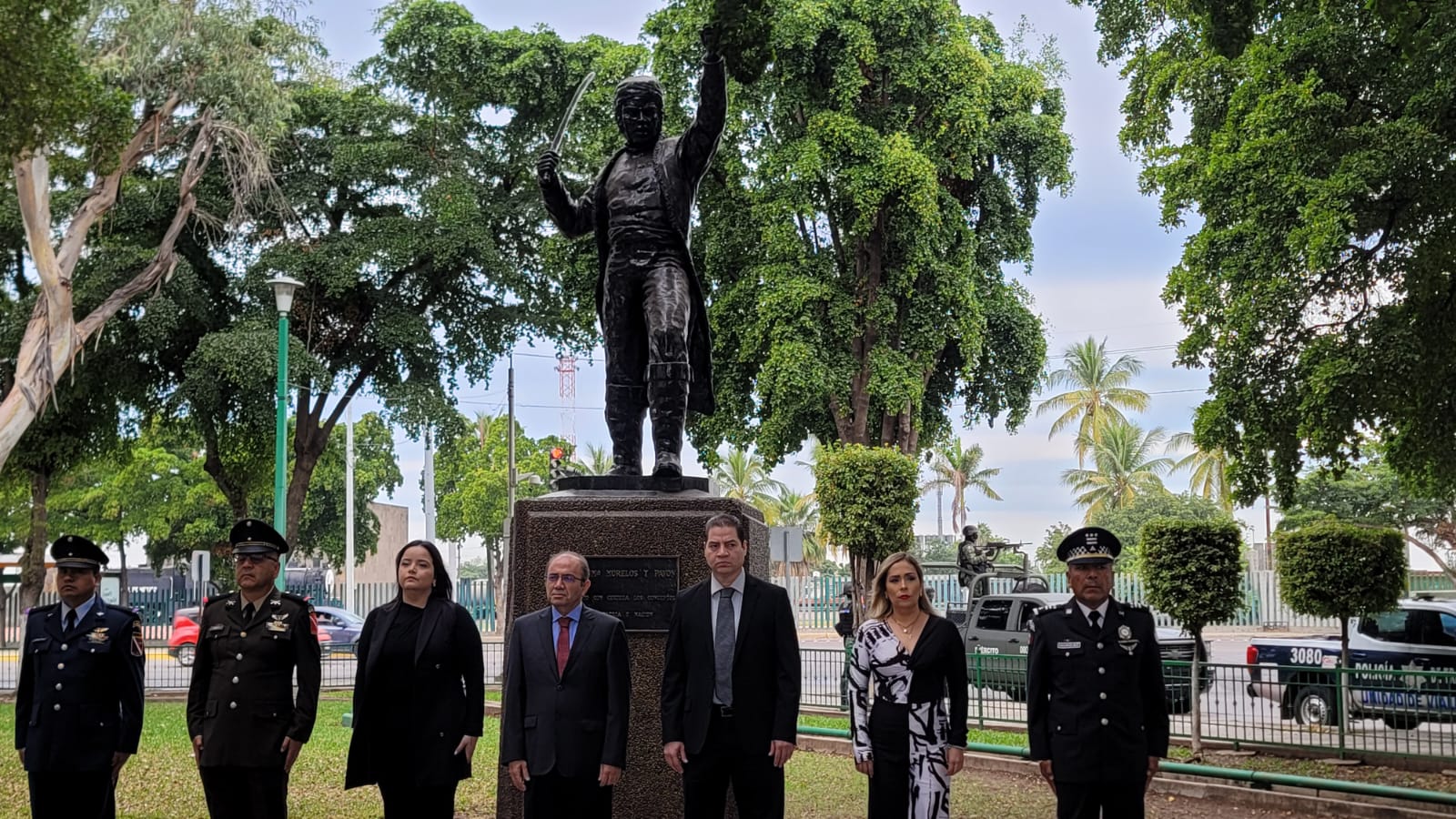 Conmemoran la muerte de José María Morelos y Pavón y el 159 aniversario de la Batalla de San Pedro