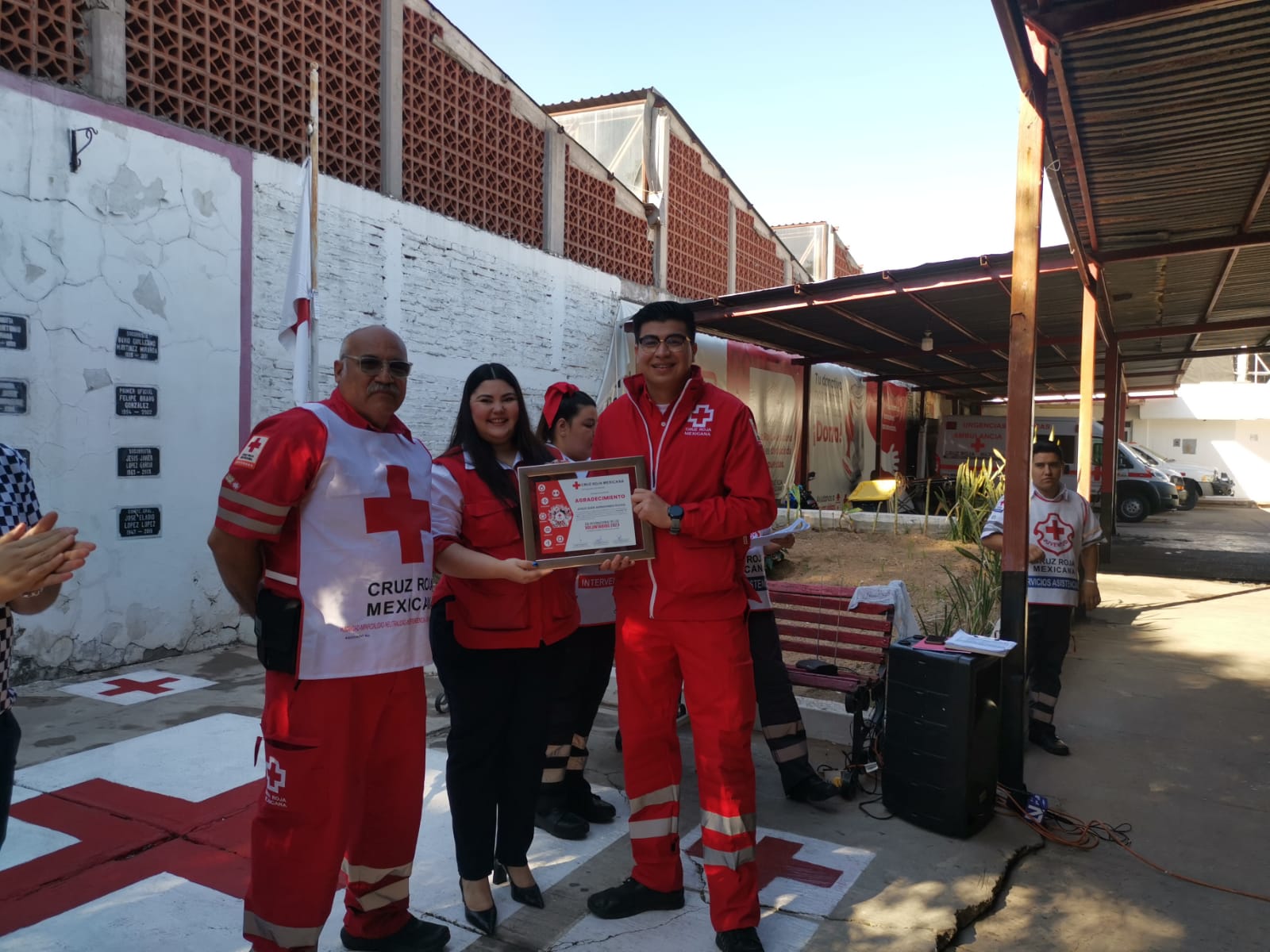 Cruz Roja Los Mochis reconoce a paramédicos destacados del 2023