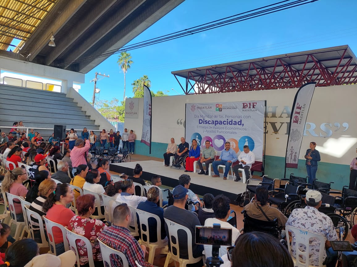 DIF Mazatlán conmemora el Día Internacional de las Personas con Discapacidad