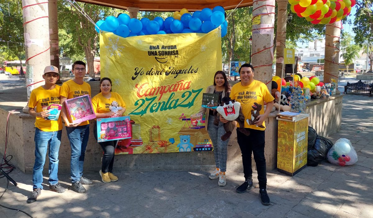 Invita la Asociación Una Ayuda Una Sonrisa a donar juguetes en el evento ‘27 en la 27’