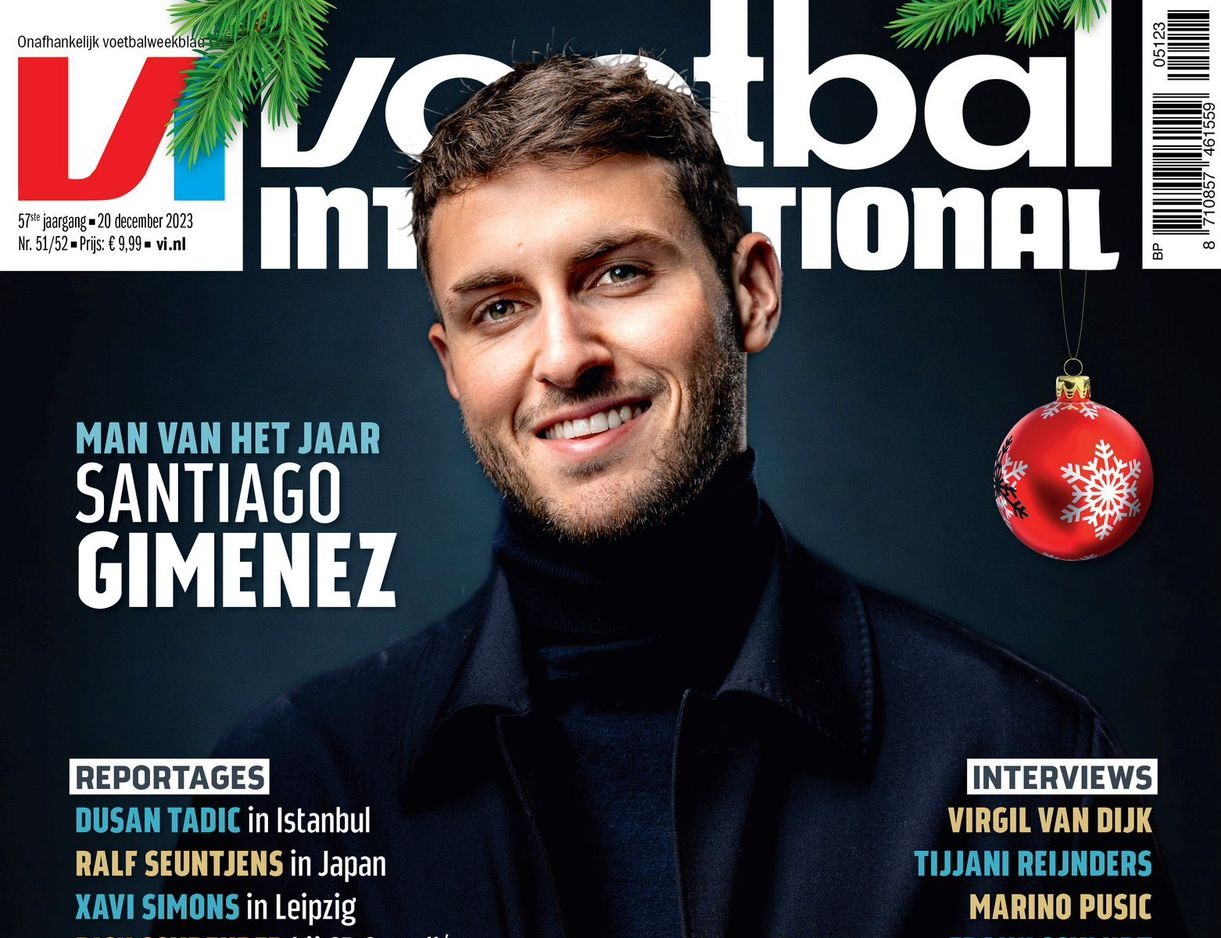 El mexicano Santiago Giménez es nombrado ‘Hombre del Año’ en los Países Bajos