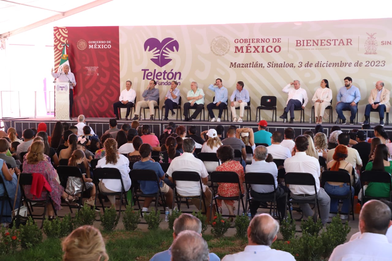¡El sueño se hizo realidad! CRIT Teletón Sinaloa es inaugurado para mil 695 niños con la presencia de AMLO