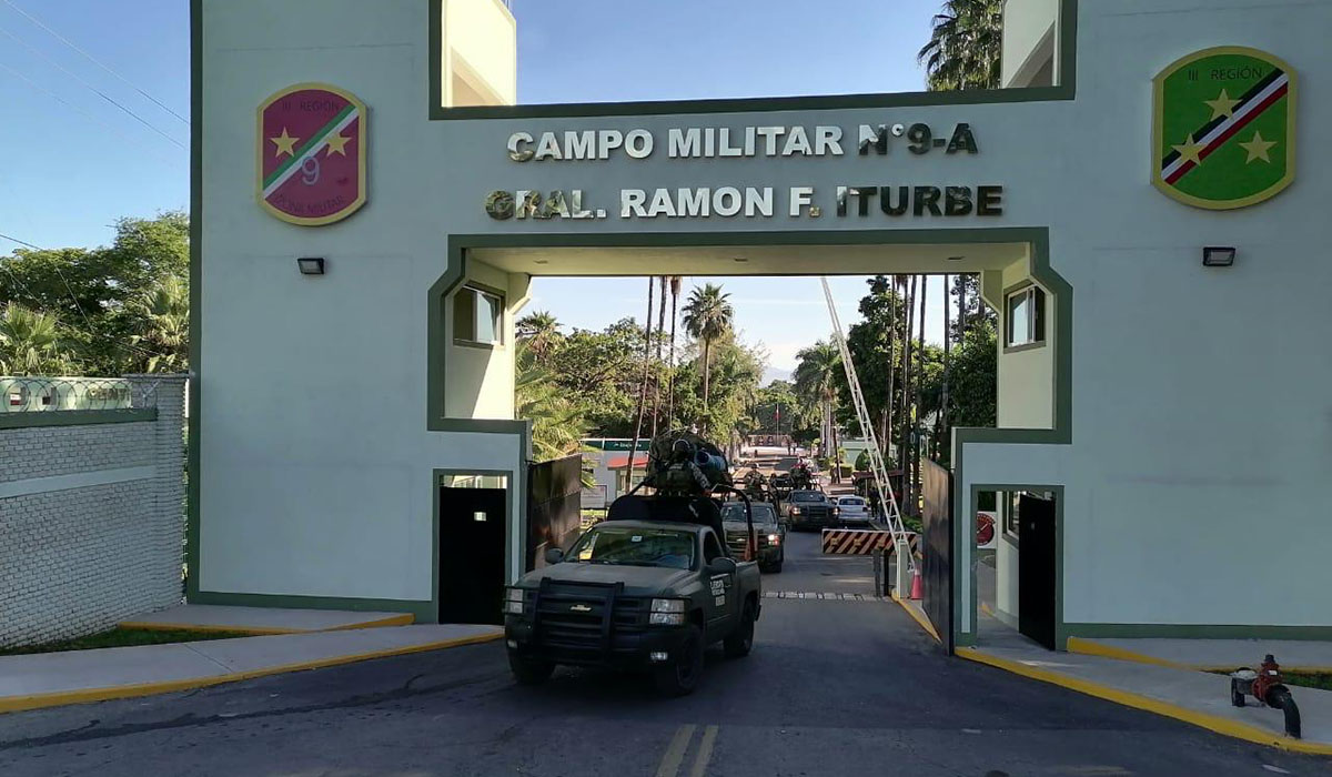 Para reforzar la seguridad en Culiacán y el estado llegan 800 elementos del Ejército Mexicano