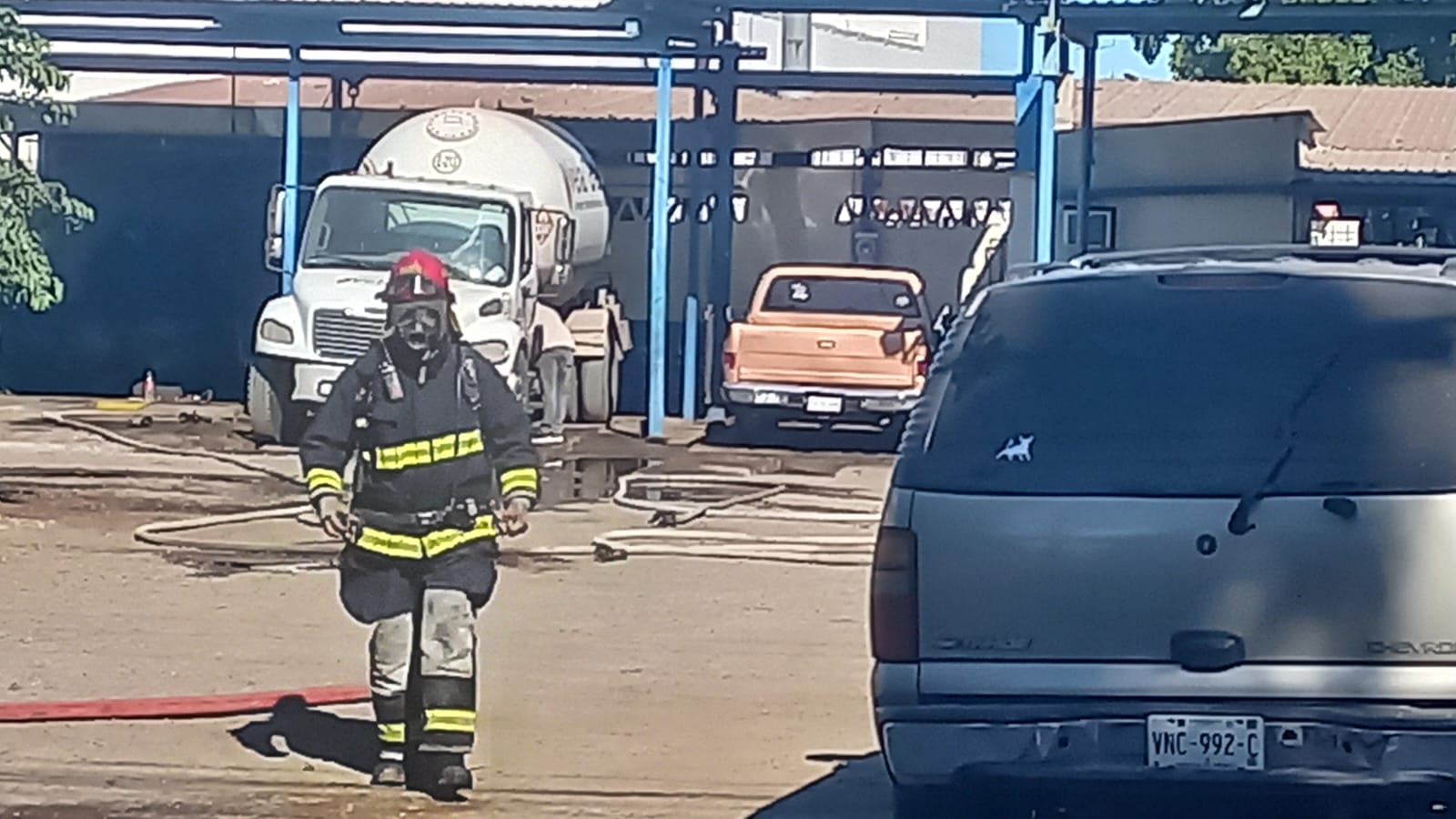 ¡Emergencia! Cierran la zona de la Kz4 en Culiacán por fuga de gas; evacuan comercios