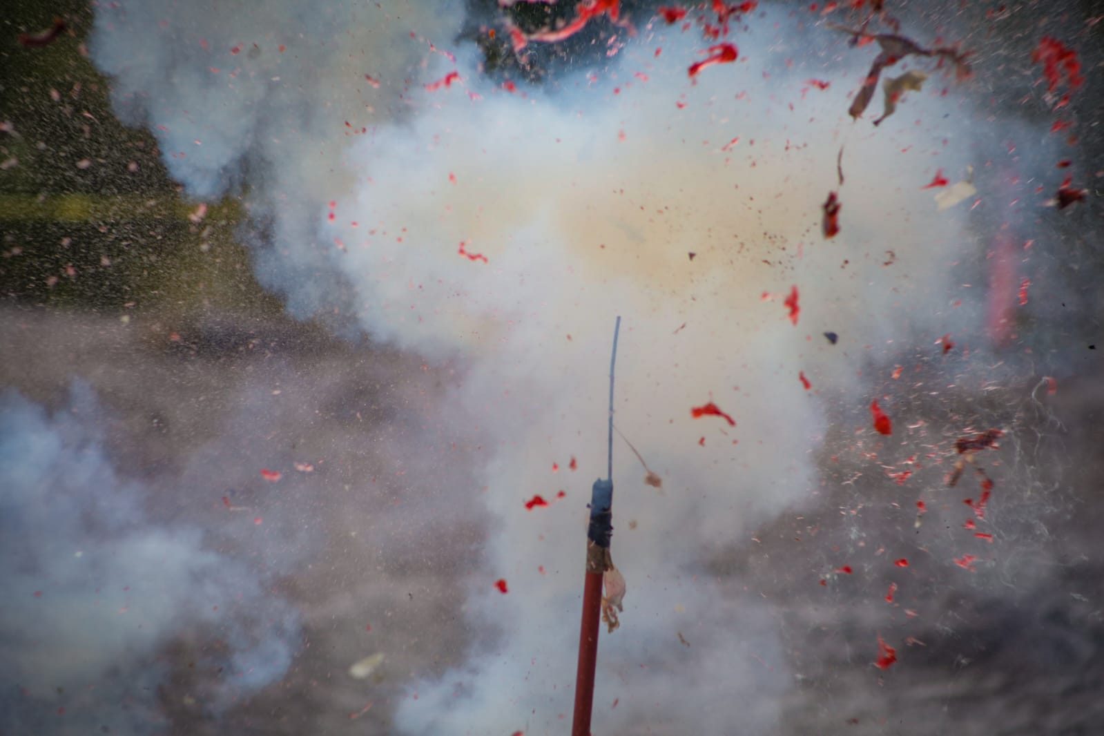 En Culiacán, demuestran lo peligroso que es detonar pirotecnia