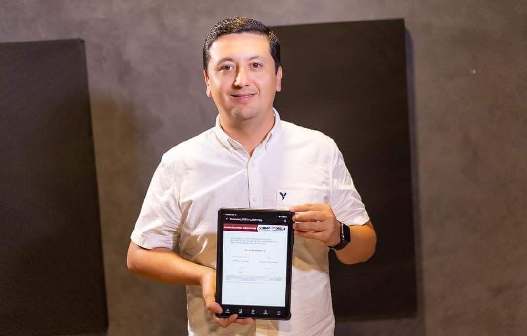 ¡Ya se registró! Chano Valle ya es aspirante a alcalde de Guasave por Morena
