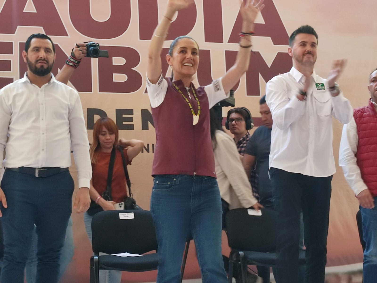 Guasavenses reafirman respaldo a la 4T en evento con Claudia Sheinbaum