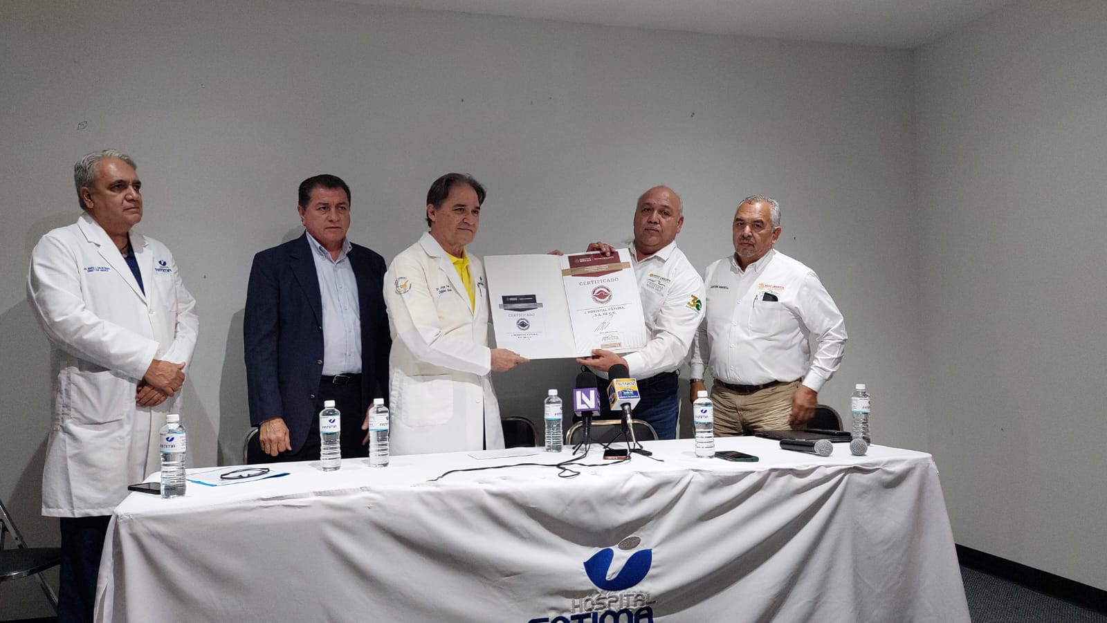 Renueva Hospital Fátima Certificación en Calidad Ambiental, otorgada desde el año 2007 por Profepa