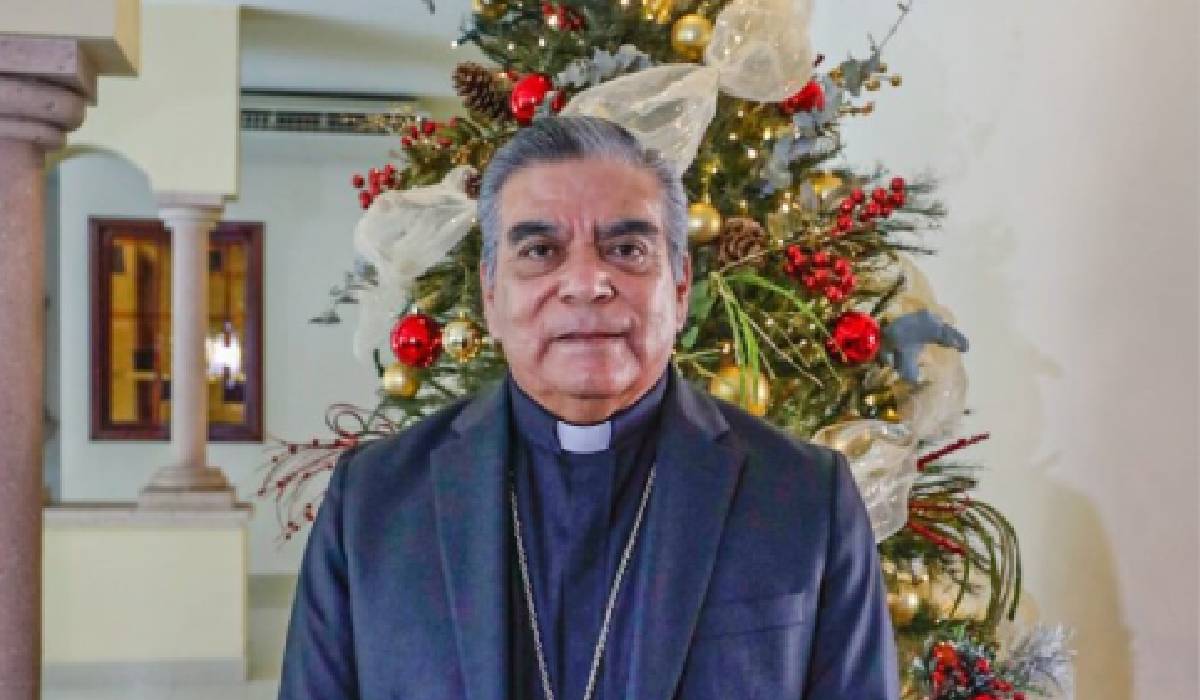 Obispo de la Diócesis de Culiacán pide a los católicos vivir la Navidad y el Año Nuevo con alegría y esperanza