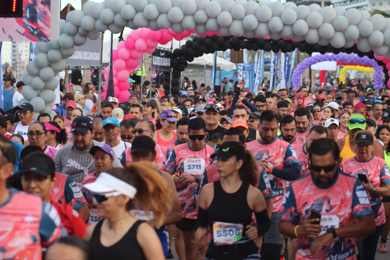 Más de 5 mil corredores hacen vibrar el Gran Maratón Pacífico 2023 en Mazatlán