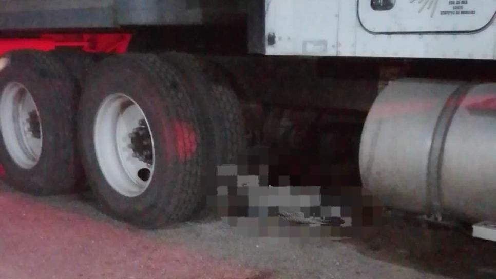 Muere joven atropellado sobre la autopista Mazatlán-Culiacán, cerca de la Cruz de Elota