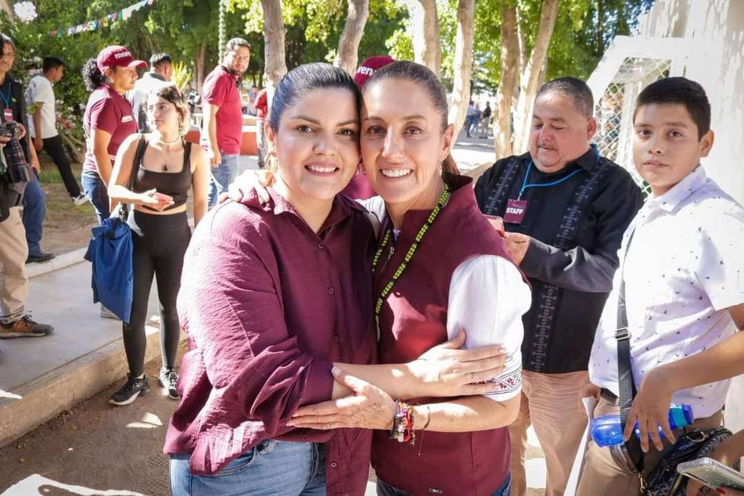 “Muy agradecida con la doctora por su gesto de amabilidad hacia mi”; Merary Villegas a invitación de Claudia al templete