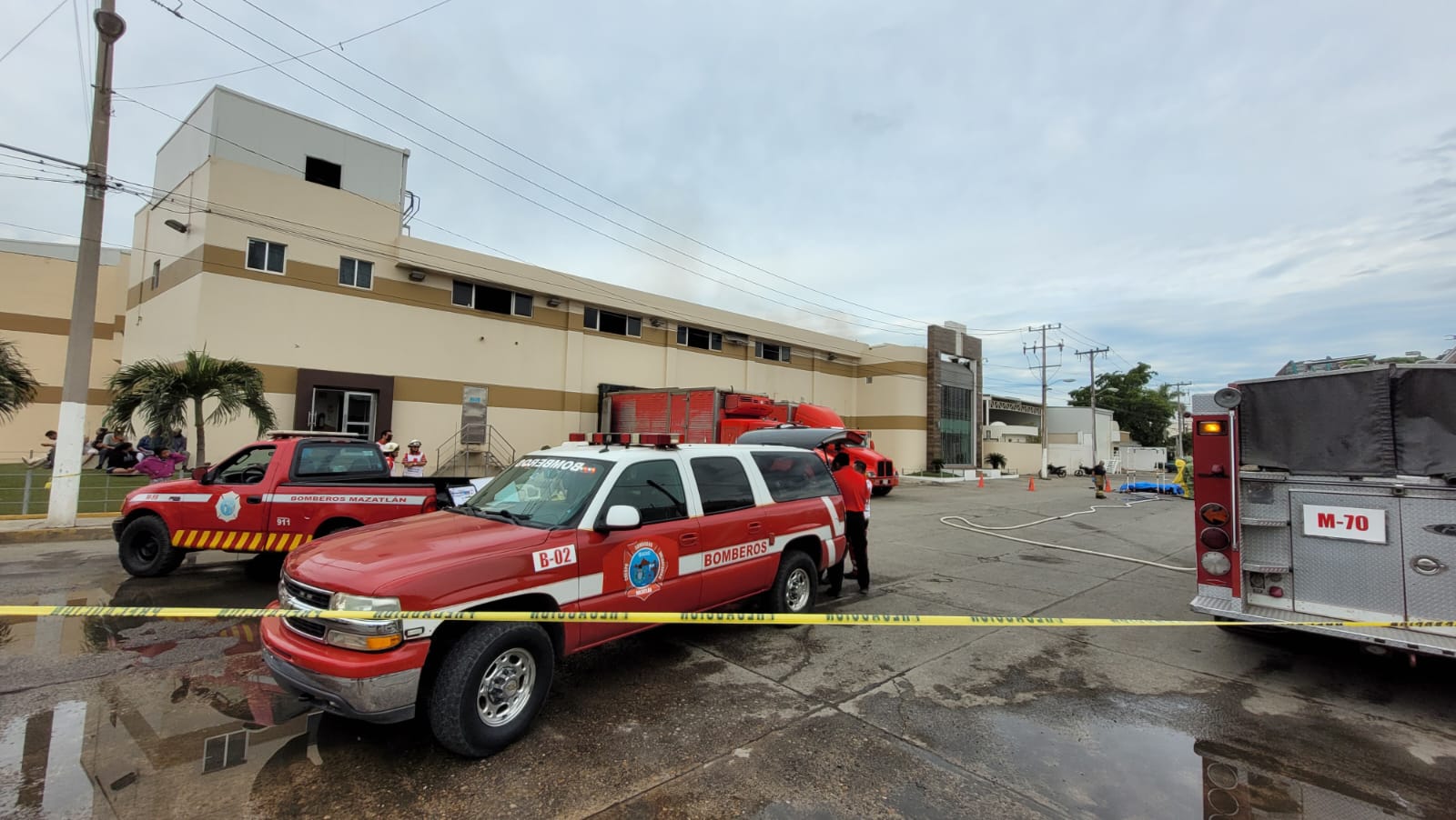 Se genera fuga de amoniaco en planta congeladora en Mazatlán