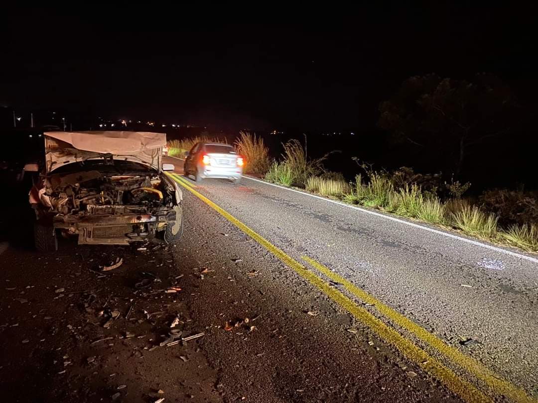 Se registra carambola en la carretera internacional México 15 Mazatlán-Tepic