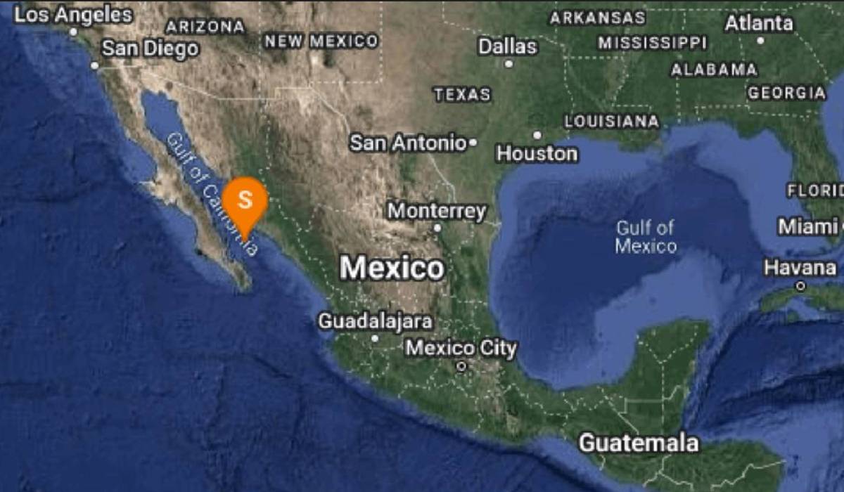 Tiembla en Ahome; de madrugada se registra sismo de 4.0 grados