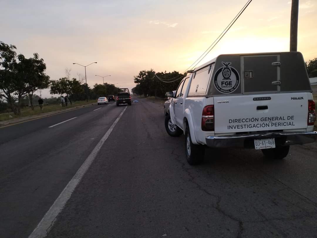 Una mujer queda sin vida tras accidente en motocicleta al sur de Mazatlán