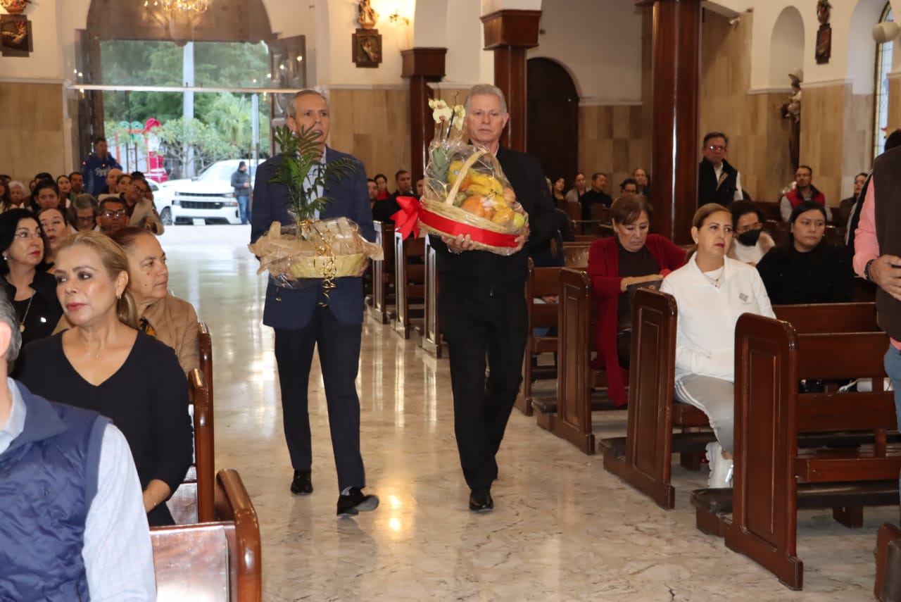Con una misa, autoridades de Ahome agradecen a Dios lo hecho este 2023