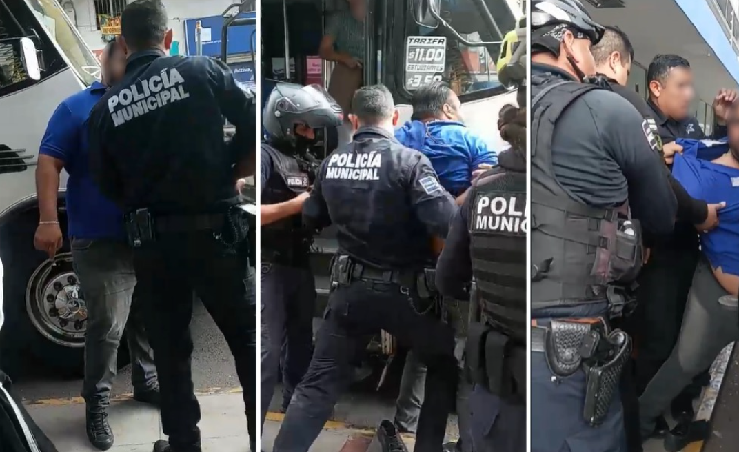Liberan a mujer detenida al defender a camionero de policías, en Culiacán