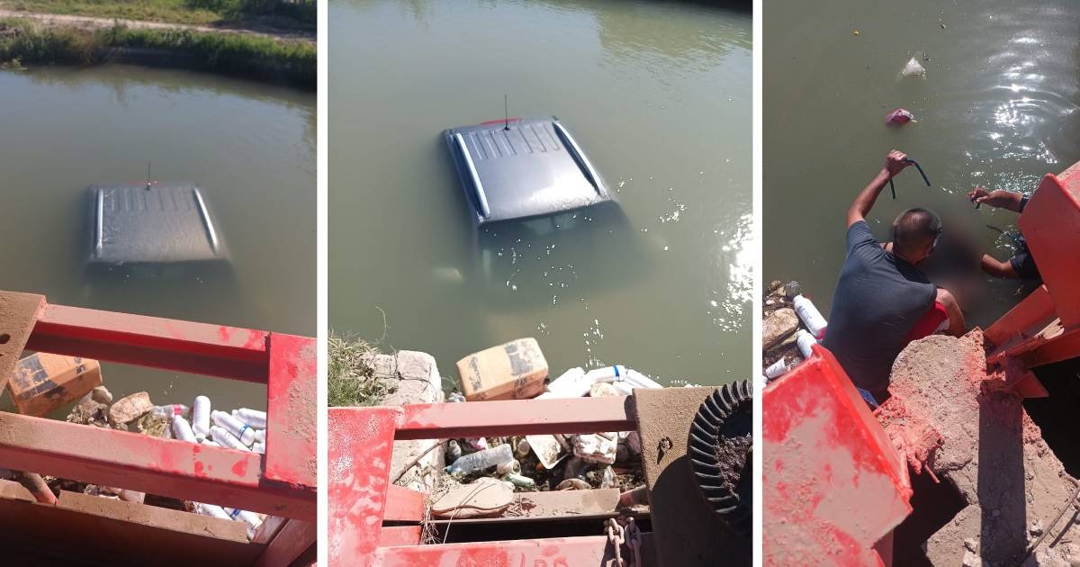 ¡Canalazo! Una persona pierde la vida tras caer a un canal de riego en la comisaría de Leyva Solano, Guasave