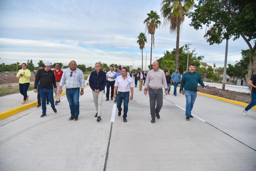 Por fin se apertura bulevar Rosales, en Los Mochis, tras rehabilitación integral