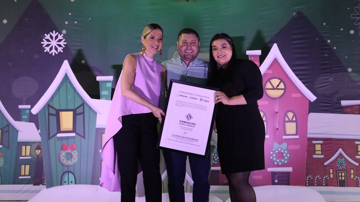 Badiraguato recibe oficialmente el distintivo de Pueblo Señorial; alcalde reitera su compromiso con el municipio