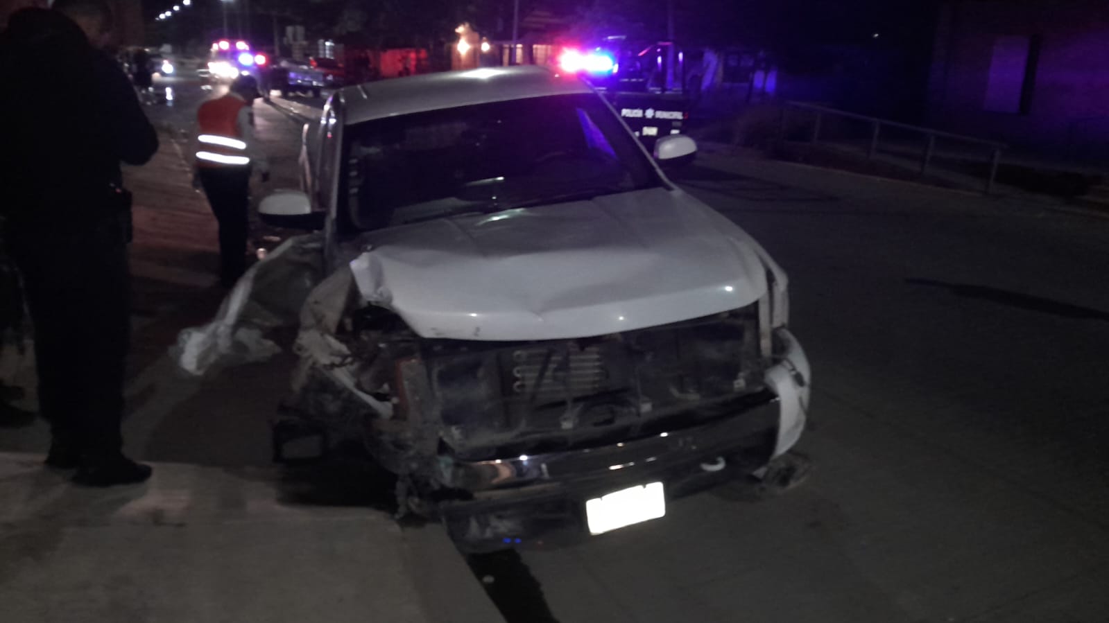 Carambola en Guasave deja a dos personas lesionadas