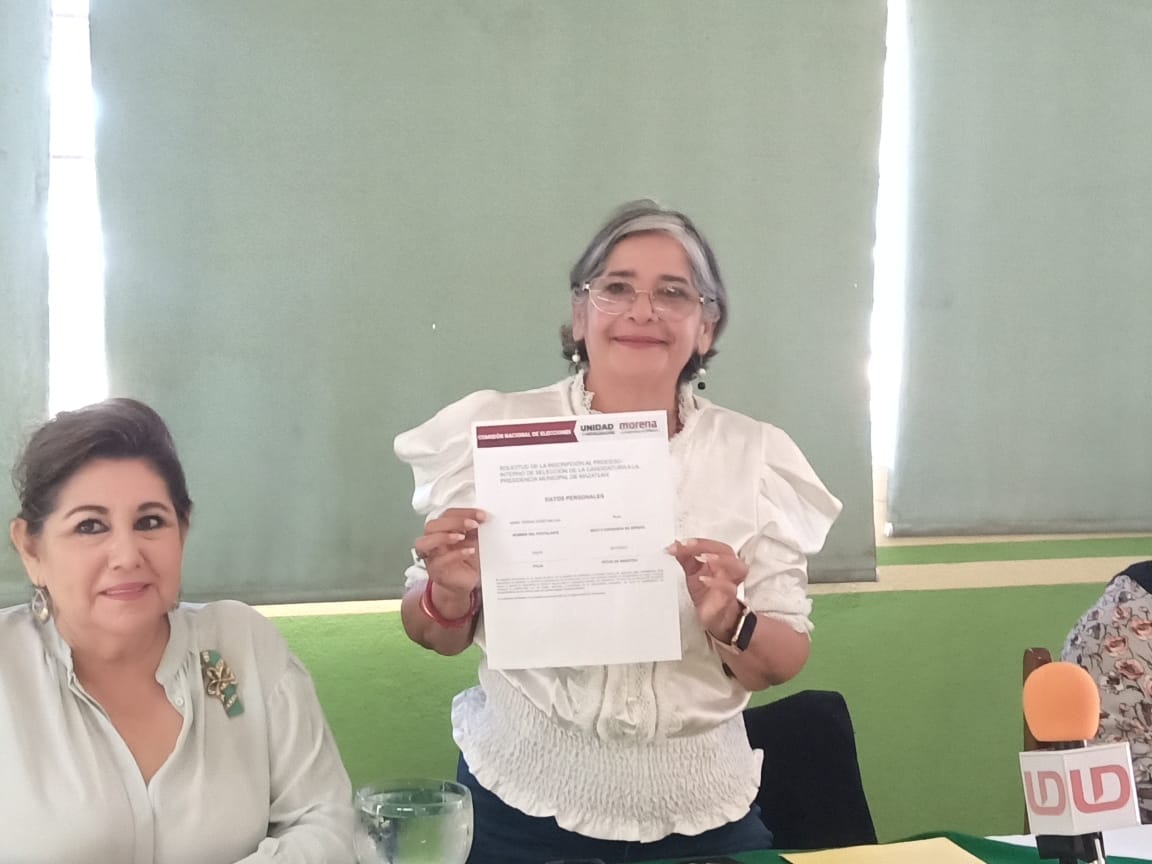 Expriista se registra y busca ser candidata a la presidencia municipal por Morena en Mazatlán
