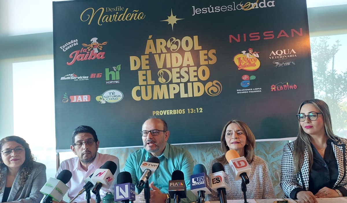 La congregación Jehová Nisi invita al desfile navideño Jesús es la Onda, “Árbol de Vida es el Deseo Cumplido”