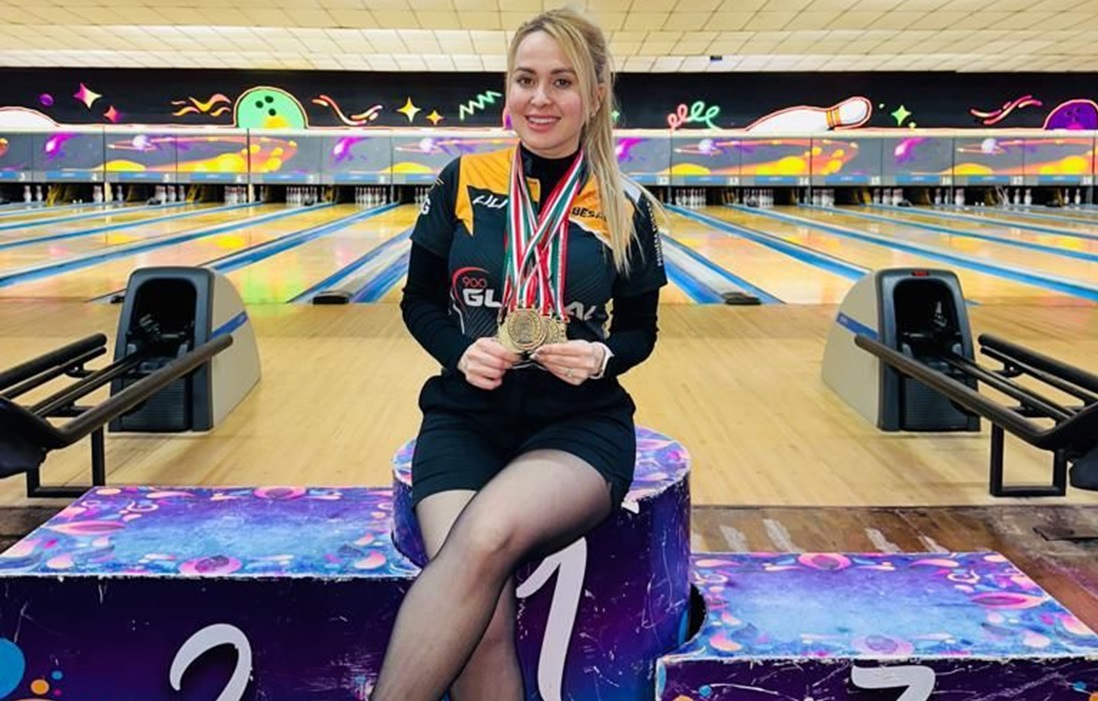 La culichi Lili Robles es campeona nacional de boliche primera fuerza en Guanajuato
