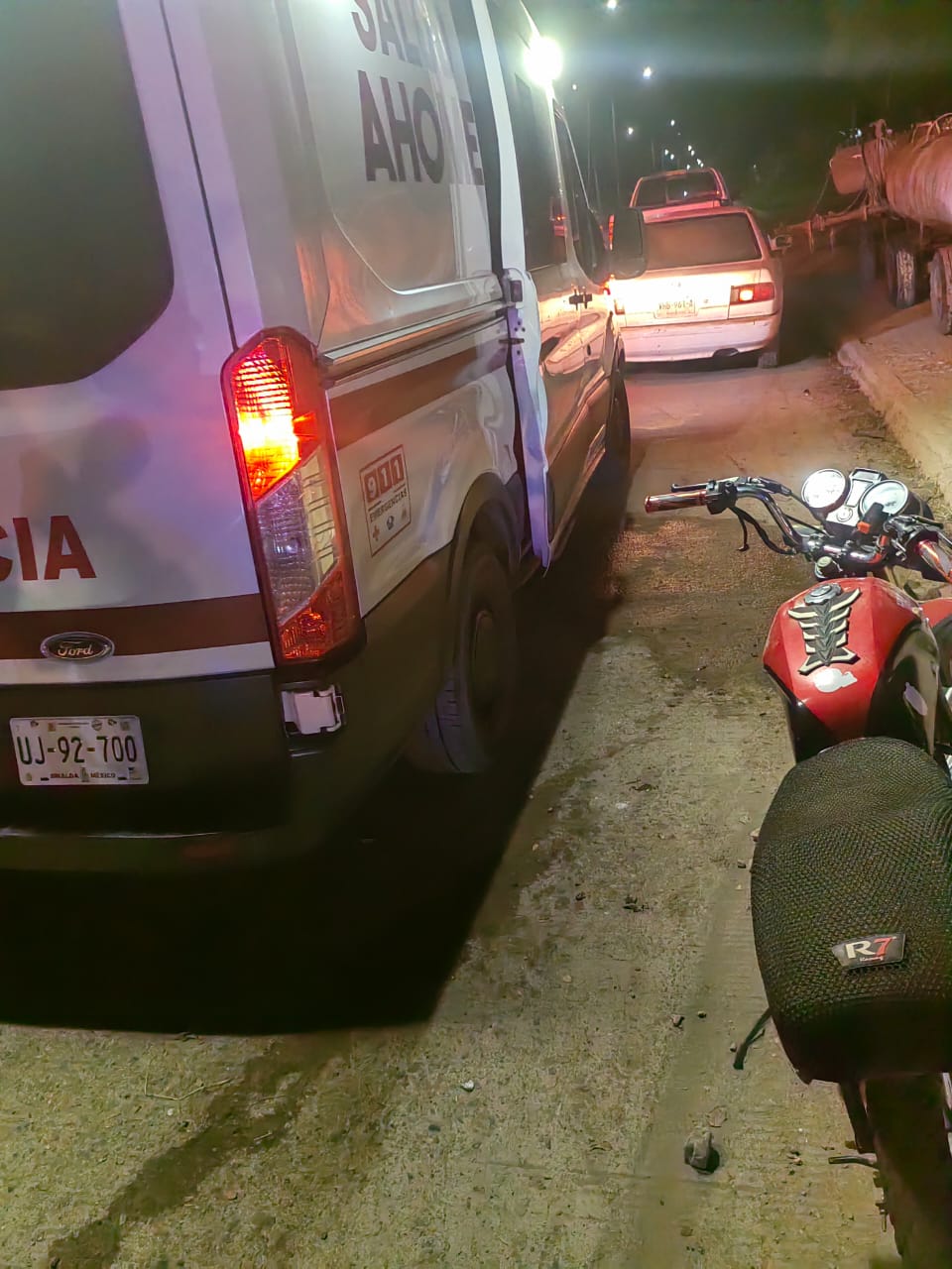 Motociclista pierde la vida luego de sufrir un accidente en La Higuera de Zaragoza, Ahome
