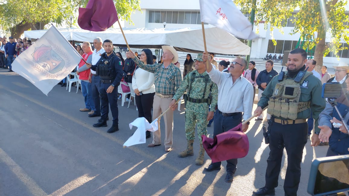 Da inicio el plan operativo Guadalupe-Reyes en Angostura; participarán más de 110 elementos