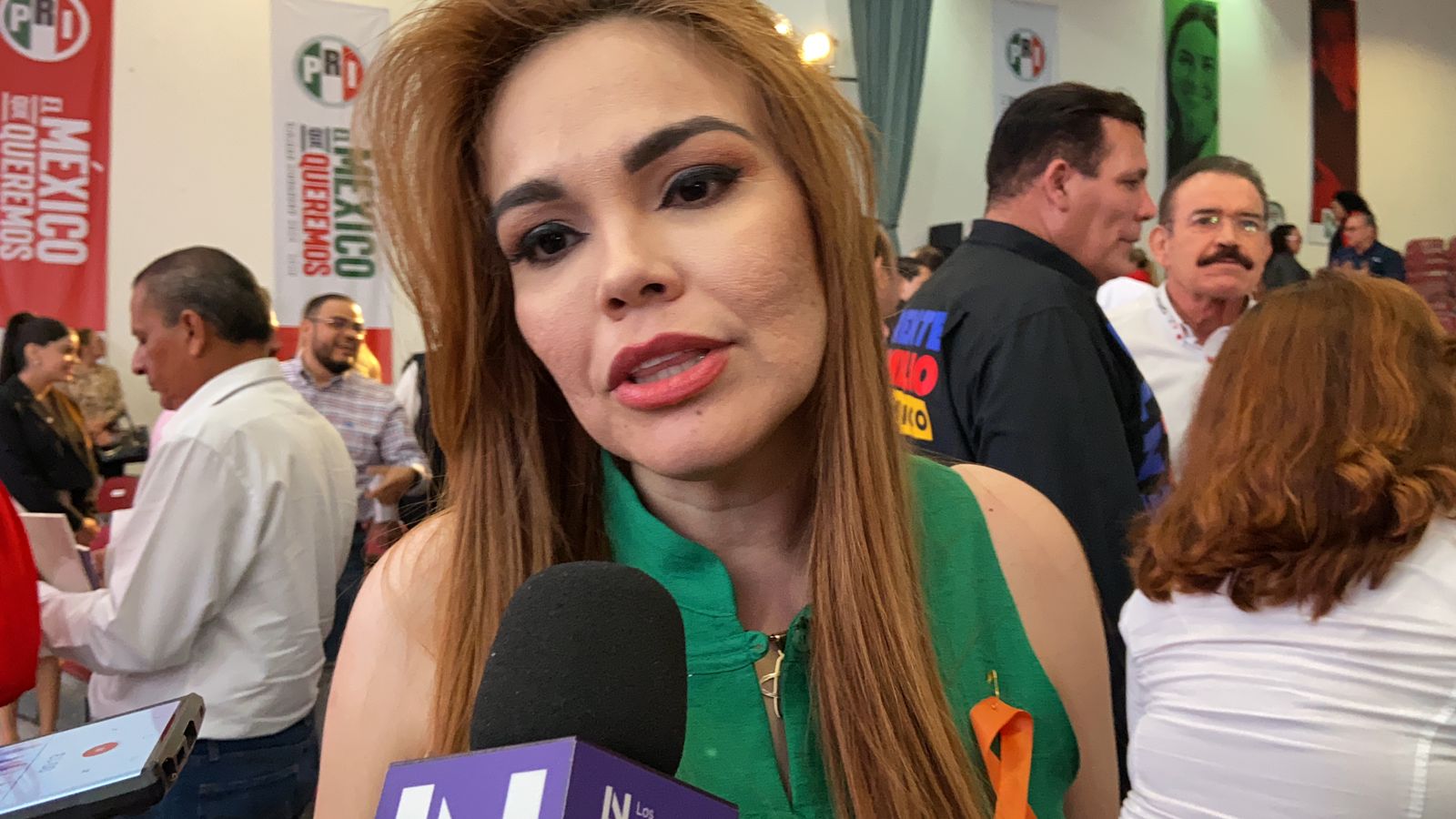 Asegura Paola Gárate que no le sorprendió la salida de Sergio Mario Arredondo del PRI