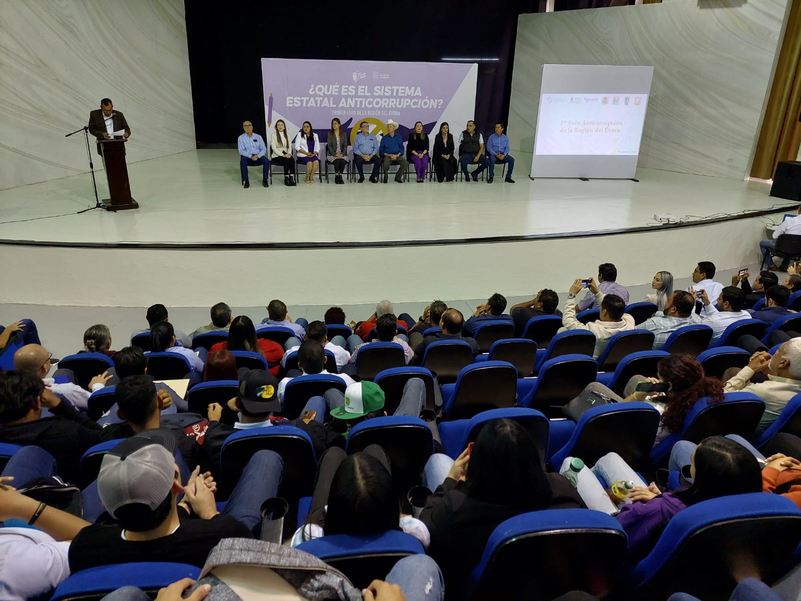 La región del Évora trabaja en contra de la corrupción; realizan el primer foro con jóvenes