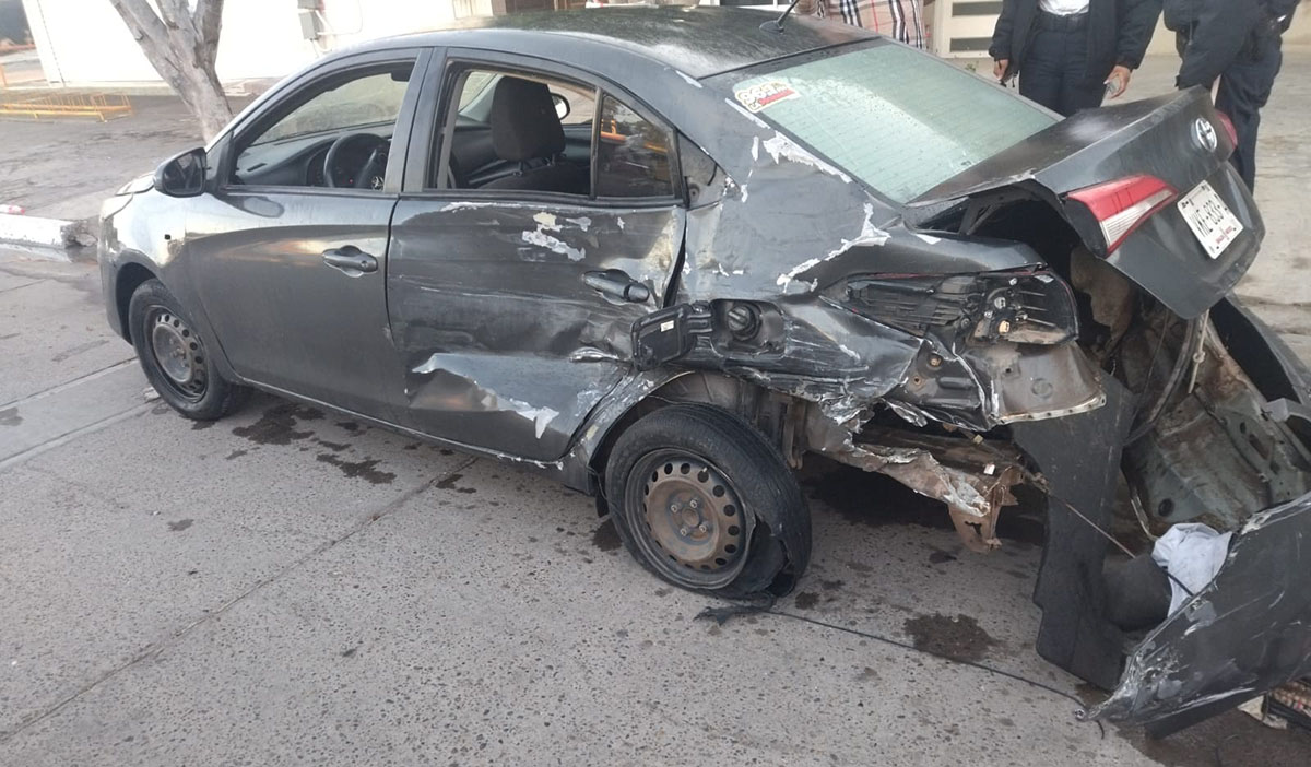 Un nuevo choque provocado por jóvenes en estado de ebriedad y amanecidos, fue video grabado en Los Mochis