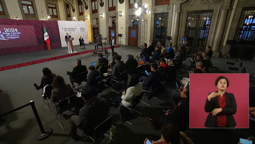 ‘No lo descarto’: AMLO dice que ningún secretario ha presentado su renuncia para participar en las elecciones