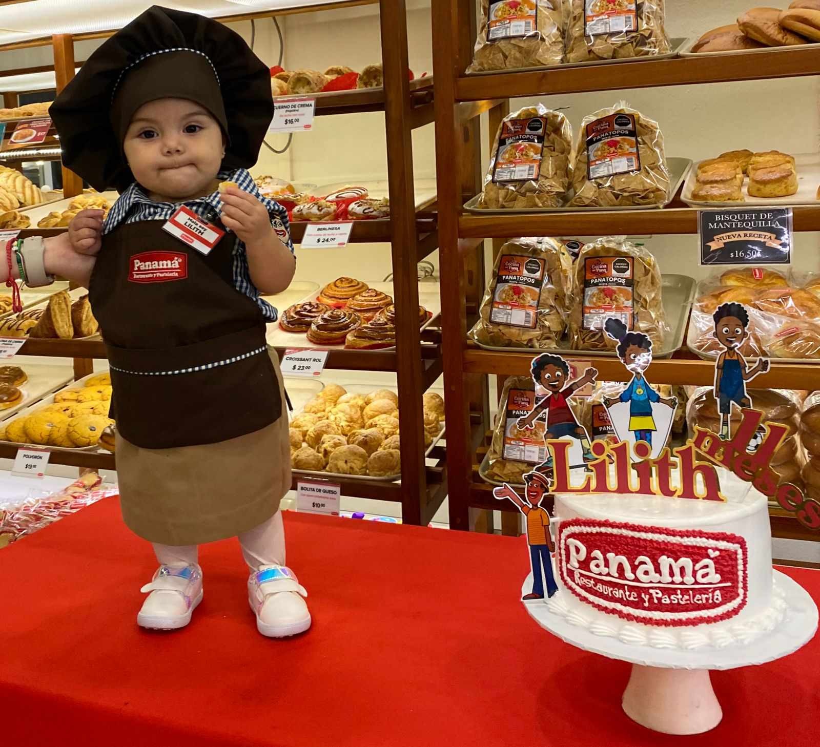 ‘Baby Panameña’ llena de ternura redes sociales, así festeja cumpleaños en Mazatlán
