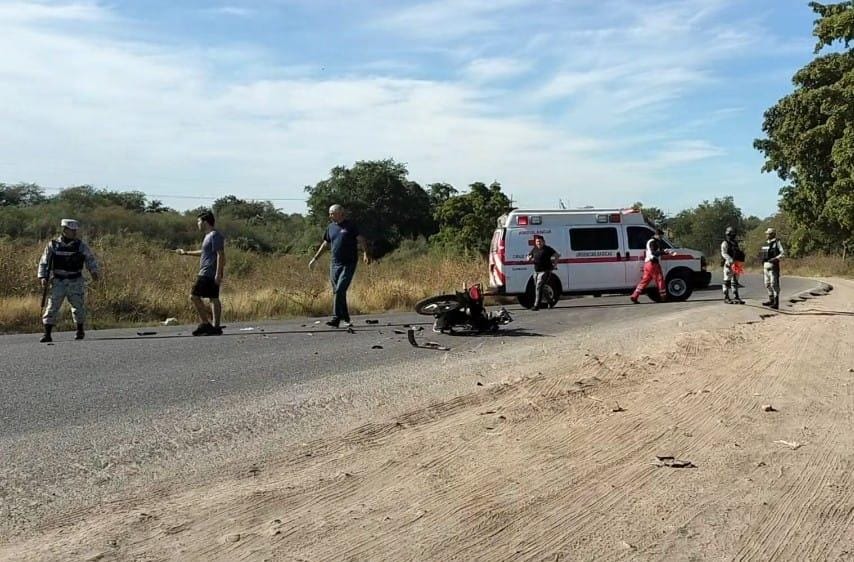 Choque desigual deja a una persona con lesiones de consideración en Angostura