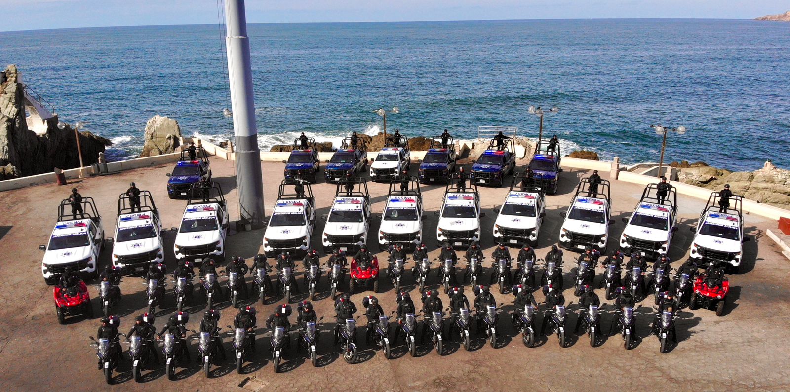 Con nuevas patrullas y motos busca la Secretaría de Seguridad Pública de Mazatlán reforzar la vigilancia