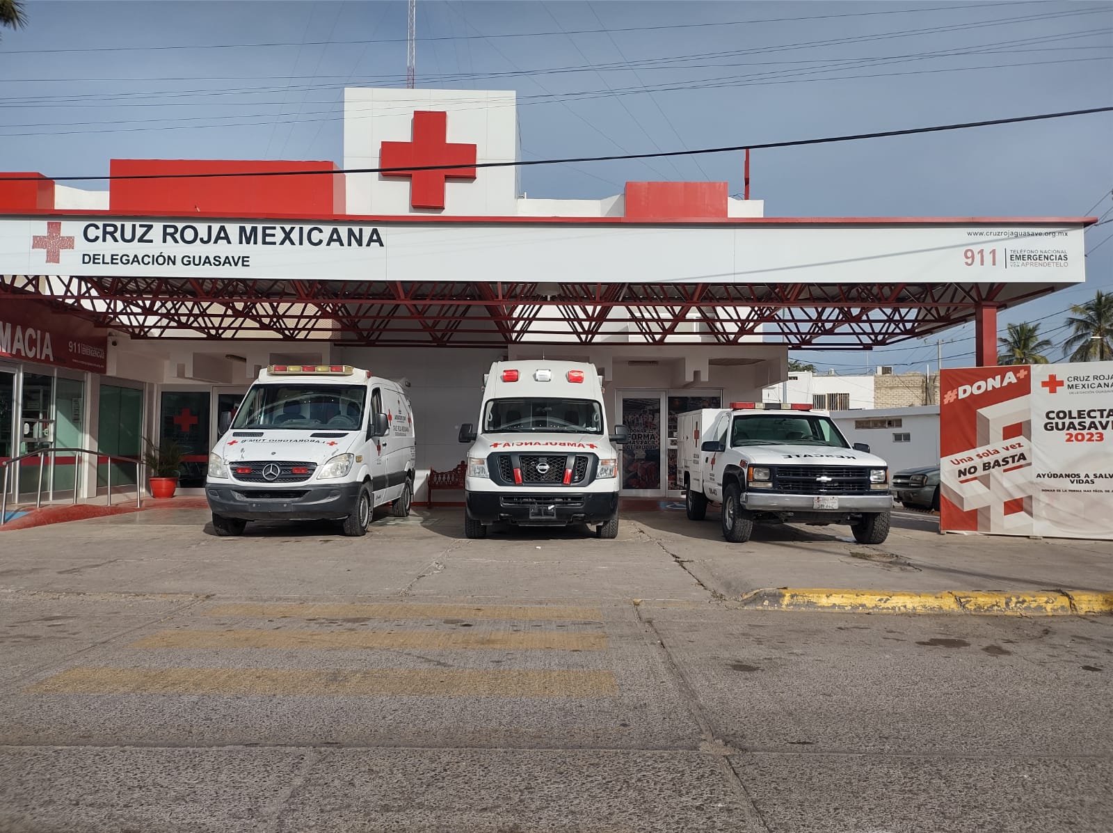 ¡Ellos no descansan! Cruz Roja Guasave brindó 269 atenciones el fin de semana de Año Nuevo