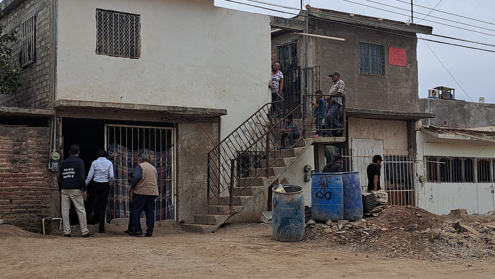 Encuentran sin vida a jornalero en el techo de una cuartería de Ruiz Cortines, Guasave
