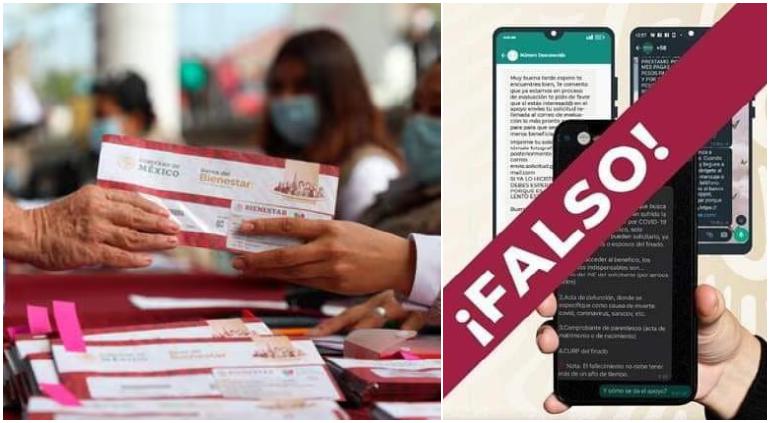 ¡No caigas! Advierten de mensajes falsos donde ofrecen apoyos de la Secretaria del Bienestar